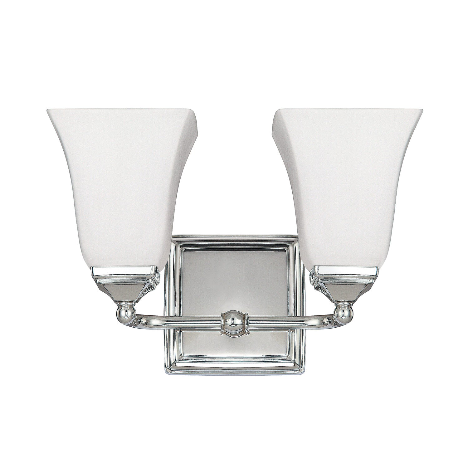 Capital Lighting - 8452PN-119 - Two Light Vanity - Cade - Polished Nickel