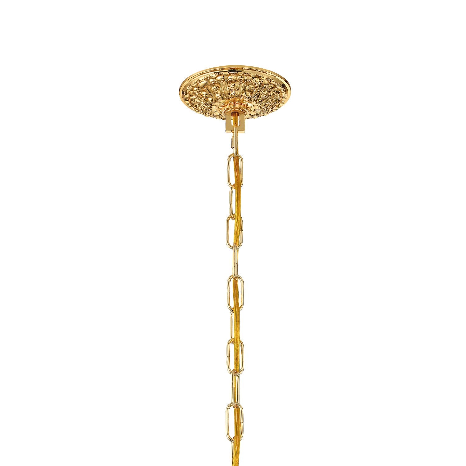 Crystorama - 1005-PB-CL-S - Five Light Chandelier - Traditional Crystal - Polished Brass