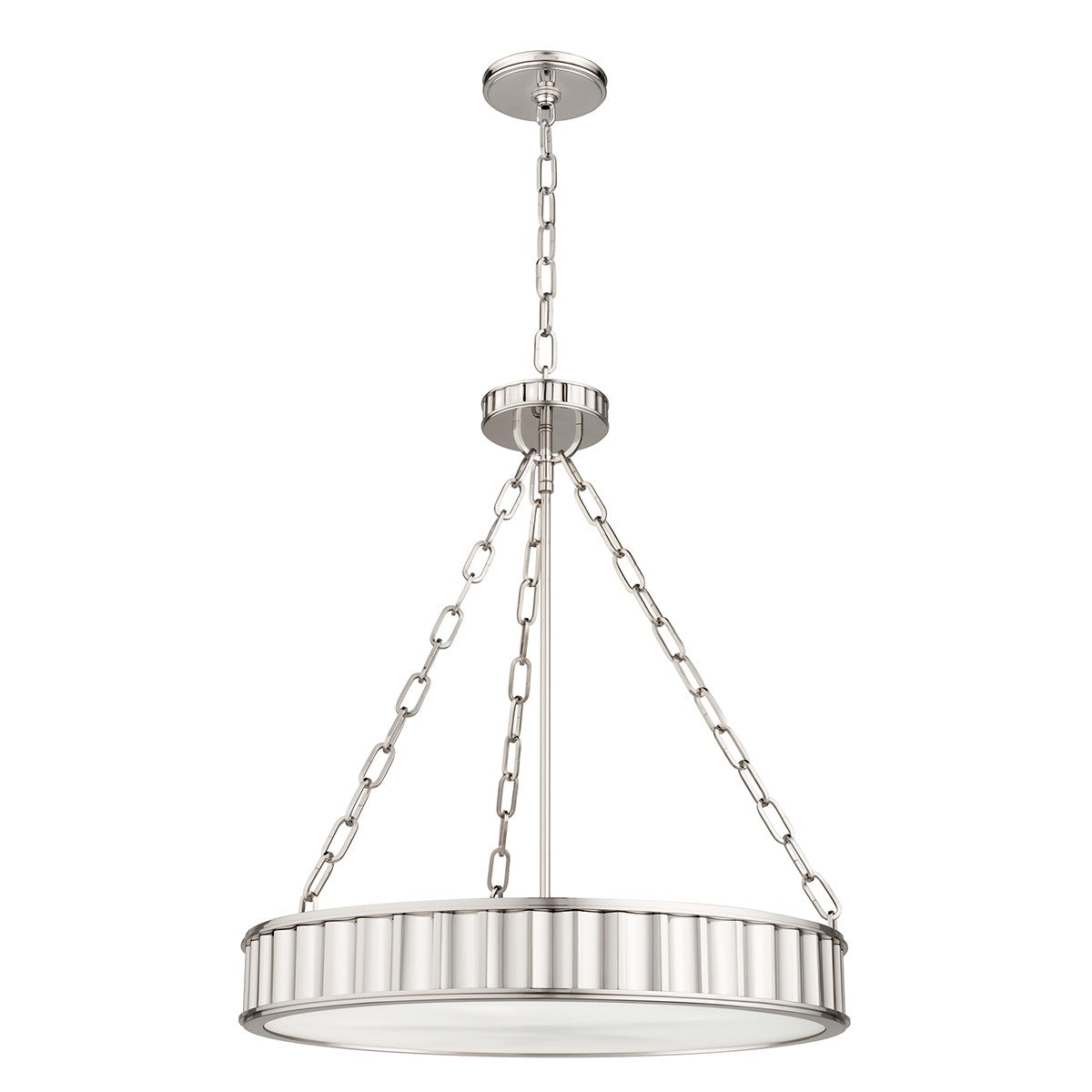 Hudson Valley - 902-PN - Five Light Pendant - Middlebury - Polished Nickel