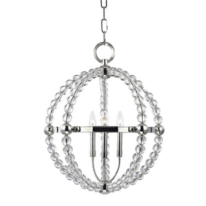 Hudson Valley - 3120-PN - Three Light Pendant - Danville - Polished Nickel