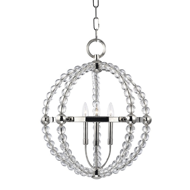 Hudson Valley - 3120-PN - Three Light Pendant - Danville - Polished Nickel