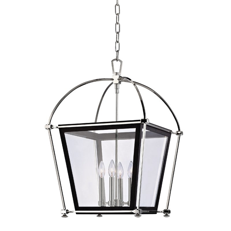 Hudson Valley - 3618-PN - Four Light Pendant - Hollis - Polished Nickel