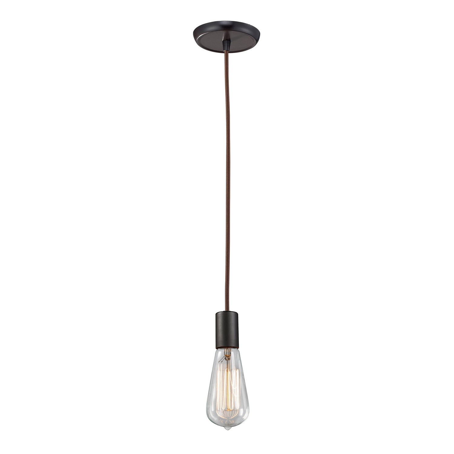 ELK Home - 60046-1 - One Light Mini Pendant - Menlow Park - Oil Rubbed Bronze