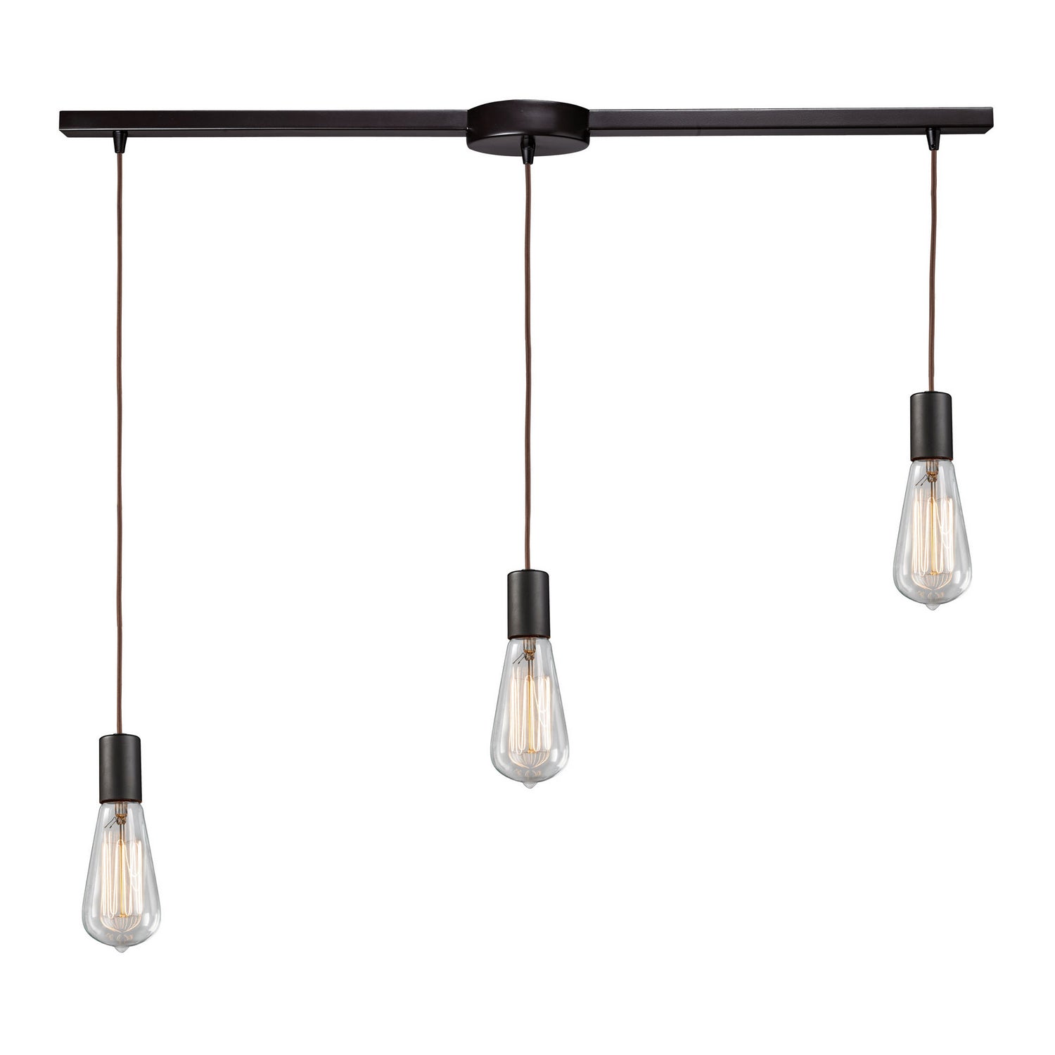 ELK Home - 60046-3L - Three Light Pendant - Menlow Park - Oil Rubbed Bronze