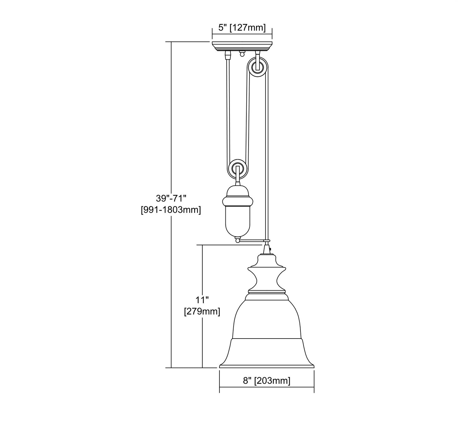 ELK Home - 65070-1 - One Light Mini Pendant - Farmhouse - Oil Rubbed Bronze