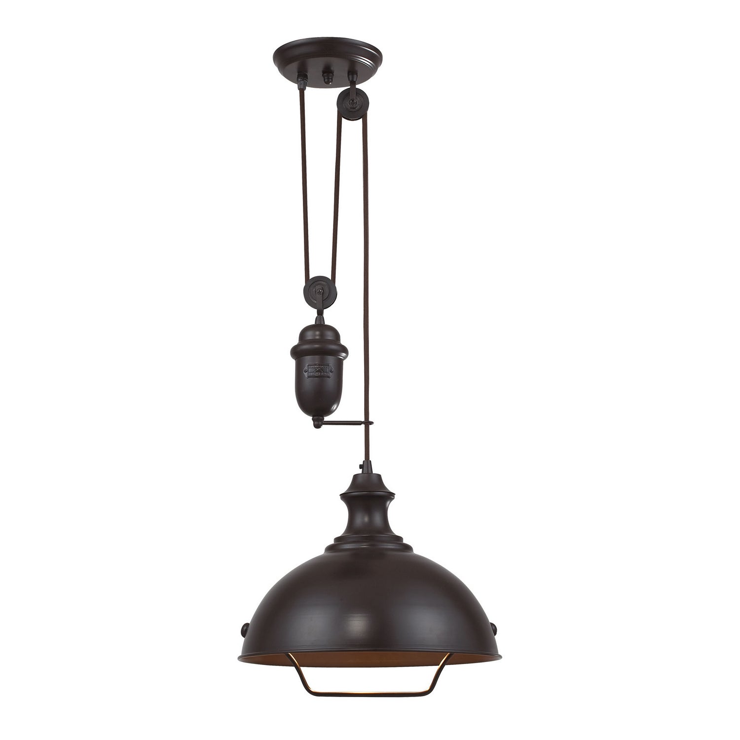 ELK Home - 65071-1 - One Light Pendant - Farmhouse - Oil Rubbed Bronze