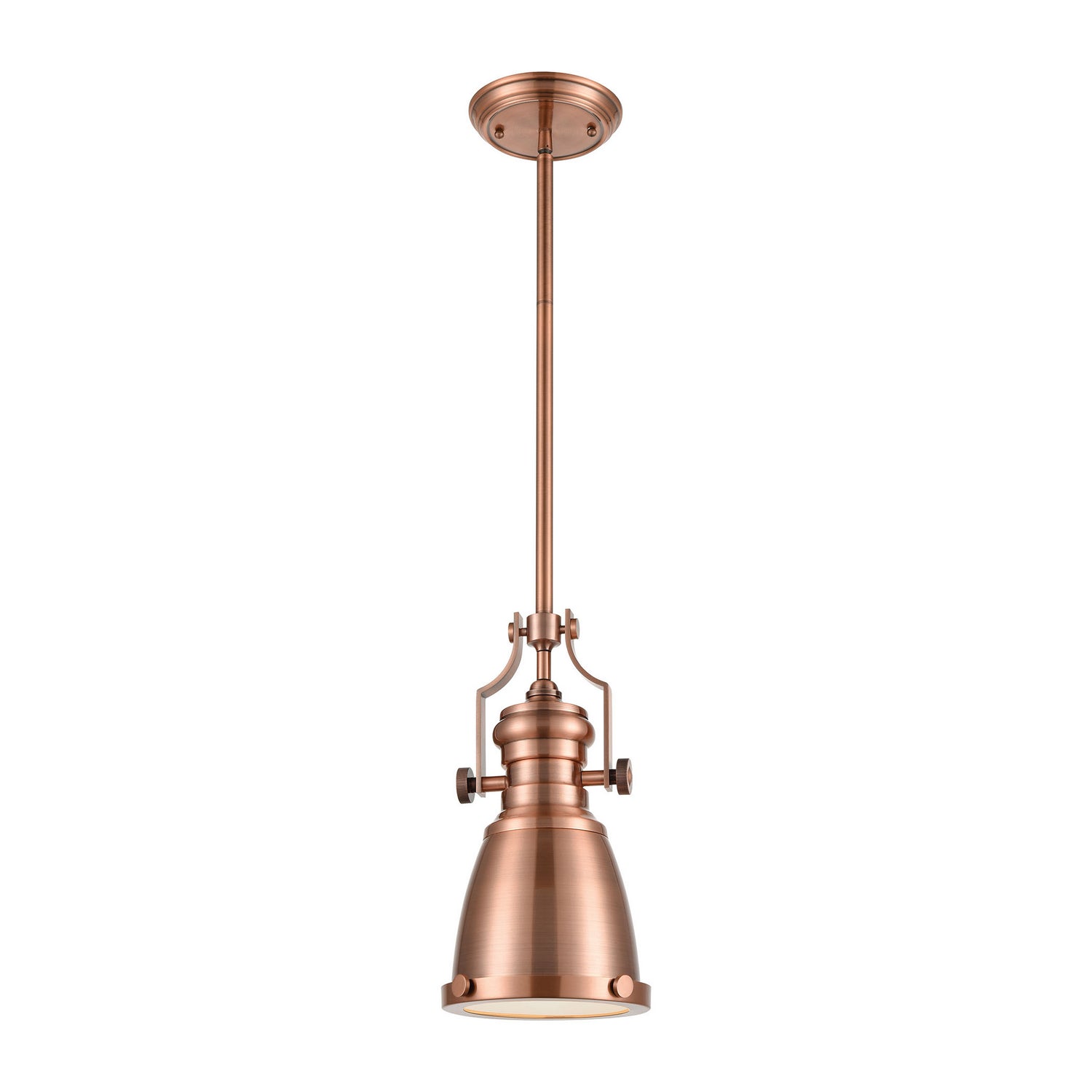 ELK Home - 66149-1 - One Light Mini Pendant - Chadwick - Antique Copper