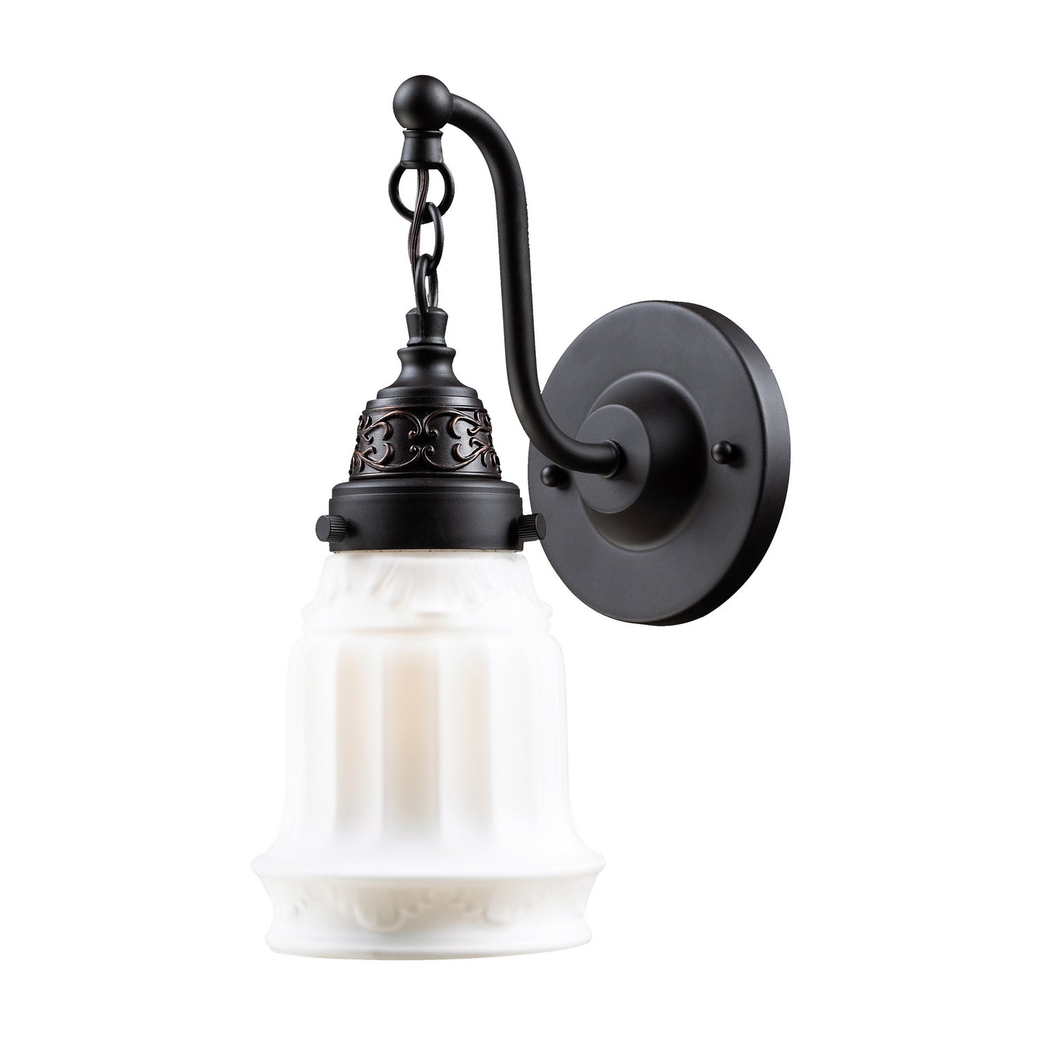 ELK Home - 66210-1 - One Light Wall Sconce - Quinton Parlor - Oil Rubbed Bronze