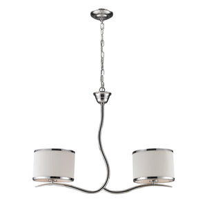 ELK Home - 11353/2 - Two Light Chandelier - Annika - Polished Chrome