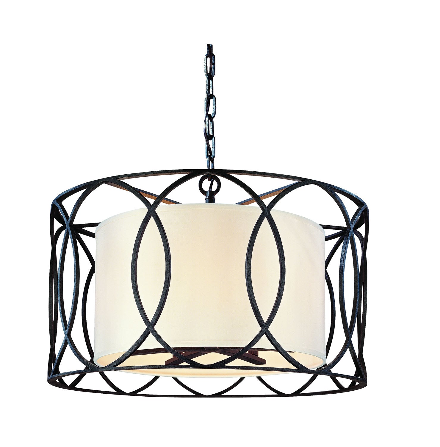 Troy Lighting - F1285-TRN - Five Light Chandelier - Sausalito - Textured Iron