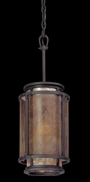 Troy Lighting - F3102-BRZ/SFB - One Light Lantern - Copper Mountain - Bronze