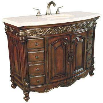 Ambella Home - 06227-110-226 - Sink Chest - Provincial - Dark