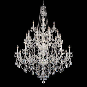 Schonbek - 1310-40H - 25 Light Chandelier - Arlington - Silver