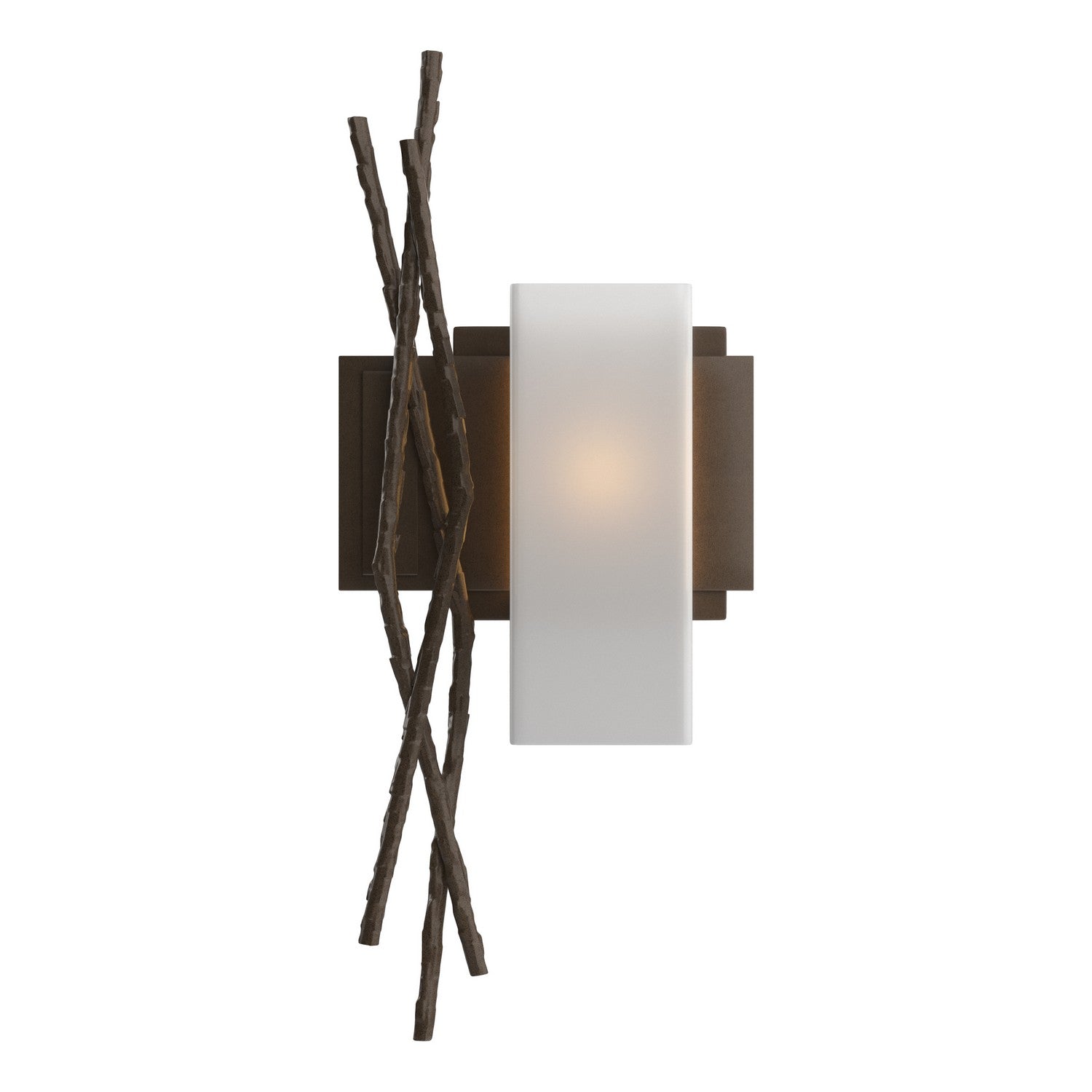 Hubbardton Forge - 207670-SKT-RGT-89-GG0351 - Brindille Sconce - Brindille - Ink