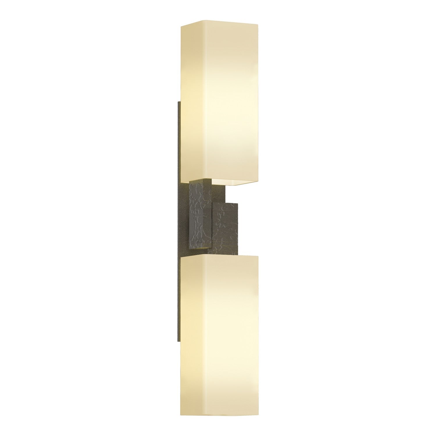 Hubbardton Forge - 207801-SKT-89-GG0351 - Ondrian 2 Light Sconce - Ondrian - Ink