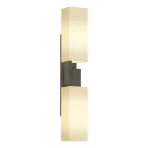 Hubbardton Forge - 207801-SKT-07-GG0351 - Two Light Wall Sconce - Ondrian - Dark Smoke