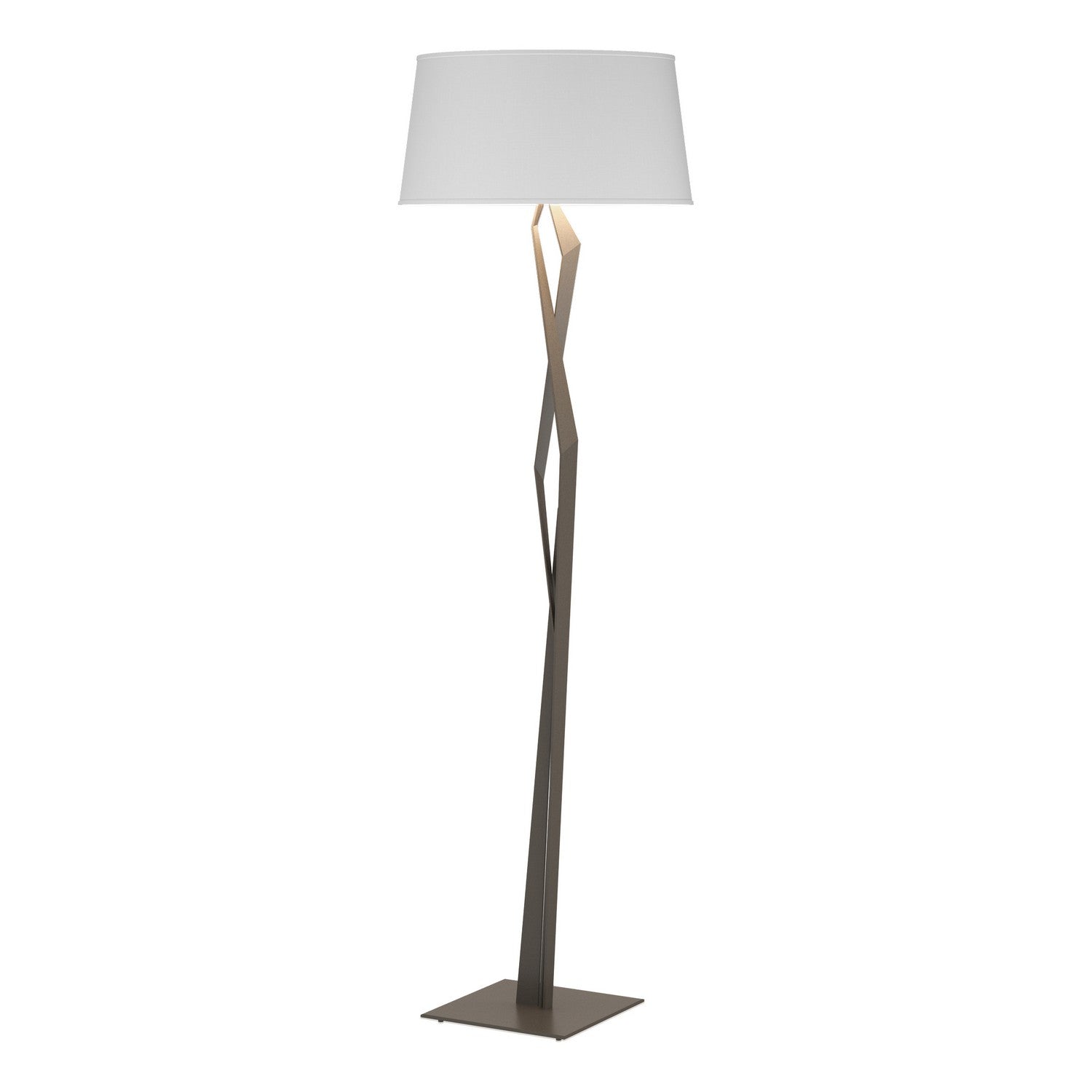 Hubbardton Forge - 232850-SKT-07-SF2011 - Facet Floor Lamp - Facet - Dark Smoke