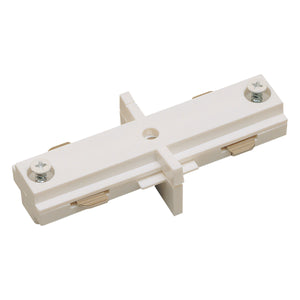 Nora Lighting - NT-310W - Straight Connector For 1 Circuit Track - Track Syst & Comp-1 Cir - White