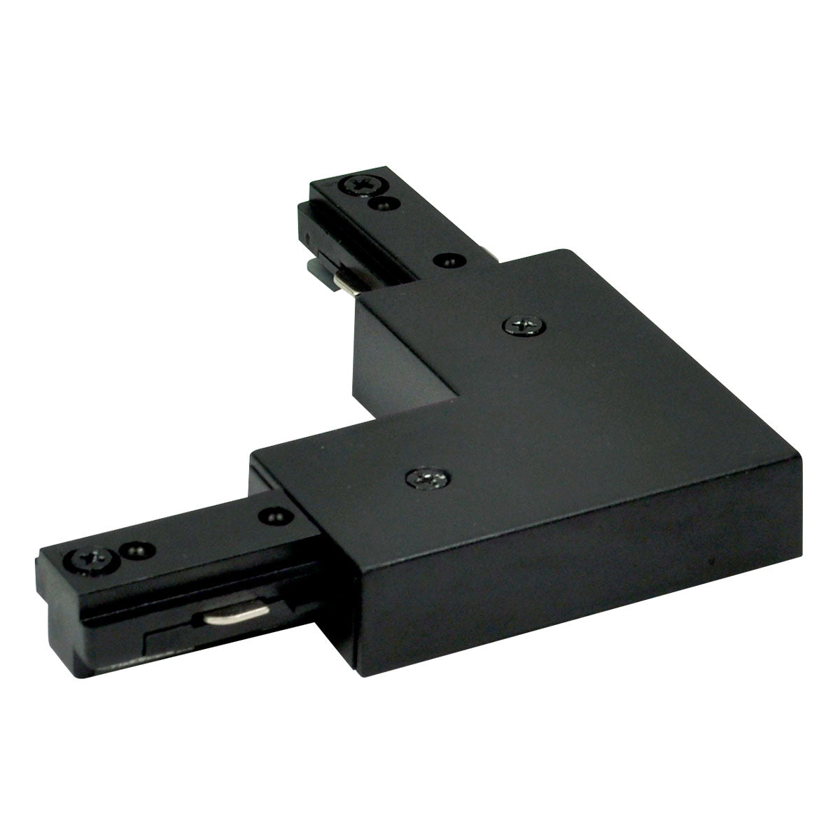 Nora Lighting - NT-313B - L Connector, 1 Circuit Track - Track Syst & Comp-1 Cir - Black