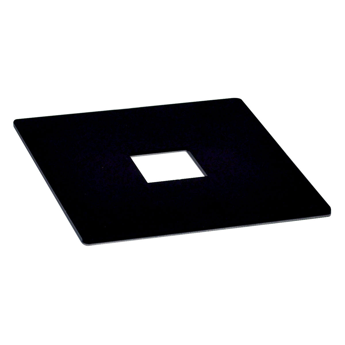 Nora Lighting - NT-320B - Outlet Box Cover - Track Syst & Comp-1 Cir - Black