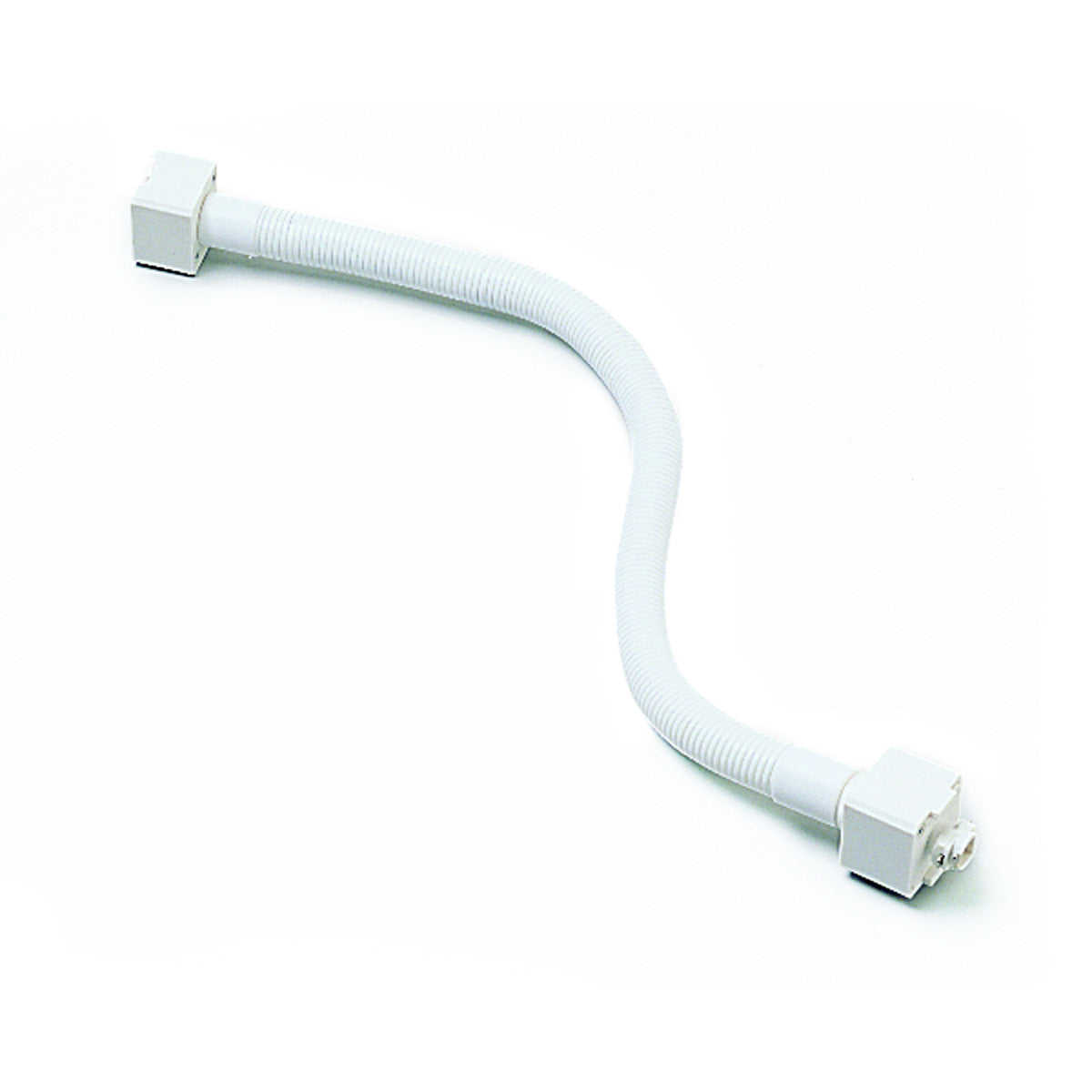 Nora Lighting - NT-330W - 18" Flexible Extension Rod, 1 Or 2 Circuit Track - Track Syst & Comp-1 Cir - White