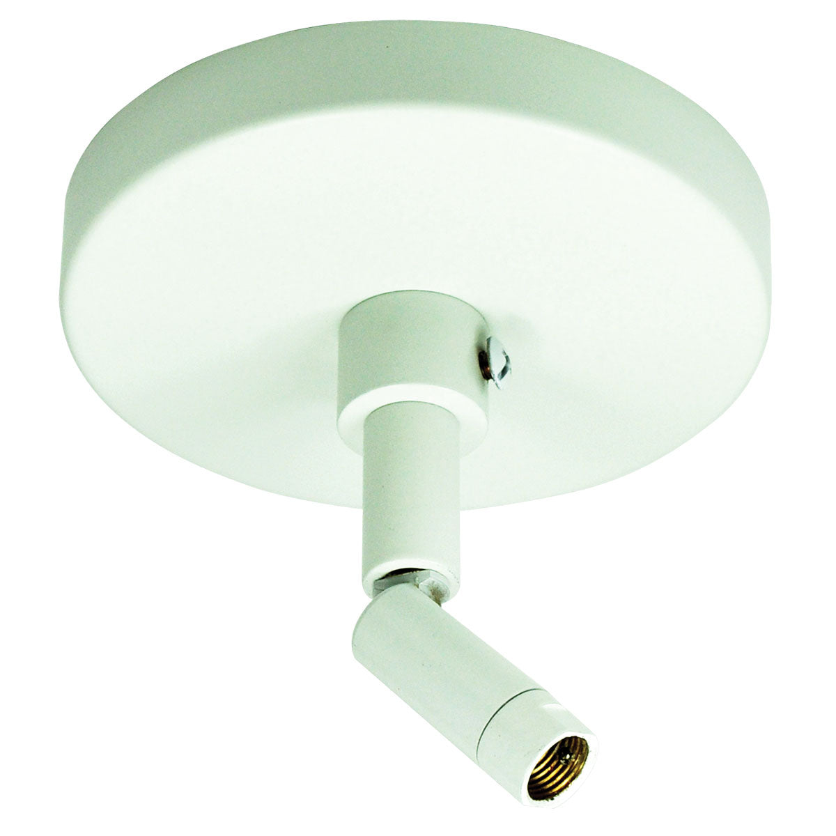 Nora Lighting - NT-349W - Sloped Ceiling Adapter, 1 Or 2 Circuit Track - Track Syst & Comp-1 Cir - White