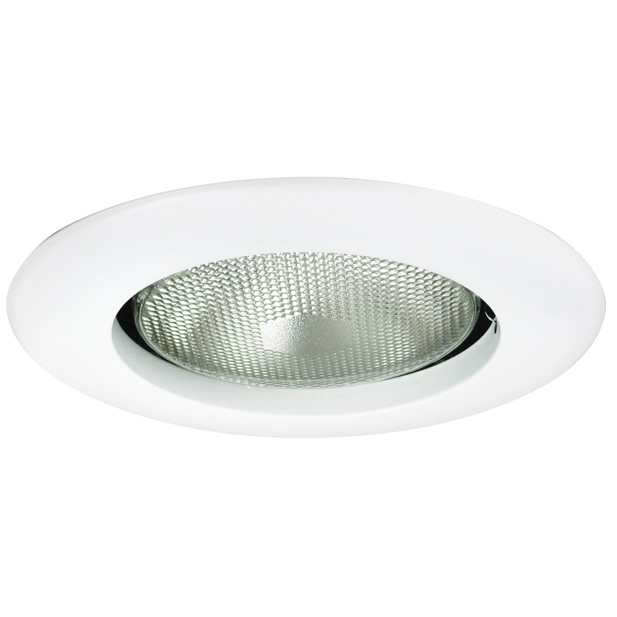 Nora Lighting - NT-40 - 6" R40/Par38 Open Metal Trim - Rec Inc 6" Trim - White