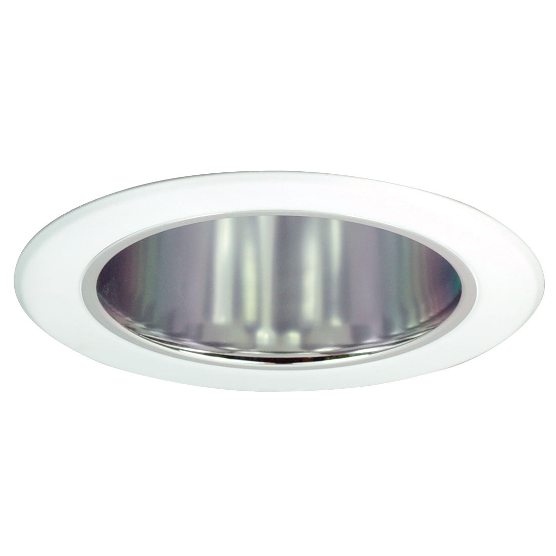 Nora Lighting - NT-5014C - 5" Air-Tight Cone Reflectorector W/ Metal Ring - Rec Inc 5" Trim - Chrome