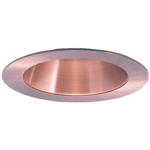 Nora Lighting - NS-53 - 4" Reflectorector Trim W/ Metal Ring - Rec Inc 4" Trim - Copper