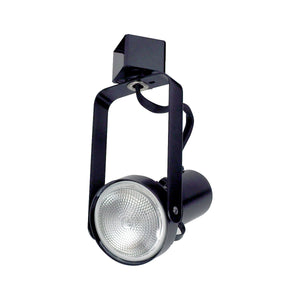 Nora Lighting - NTH-146B - Front Loading Gimbal Par20 - Track Inc Line Voltage - Black