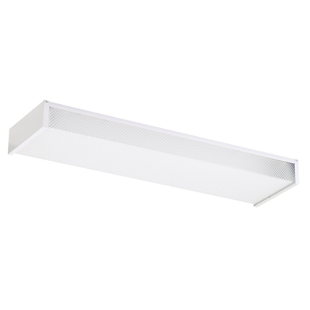 Generation Lighting. - 59136LE-15 - Two Light Flush Mount - Drop Lens Fluorescent - White