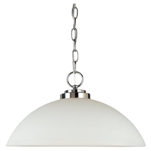 Generation Lighting. - 65160-05 - One Light Pendant - Oslo - Chrome