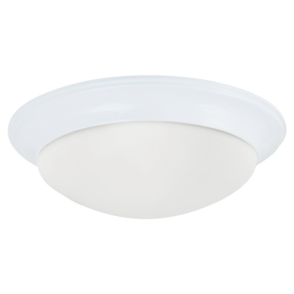 Generation Lighting. - 75436-15 - Three Light Flush Mount - Nash - White