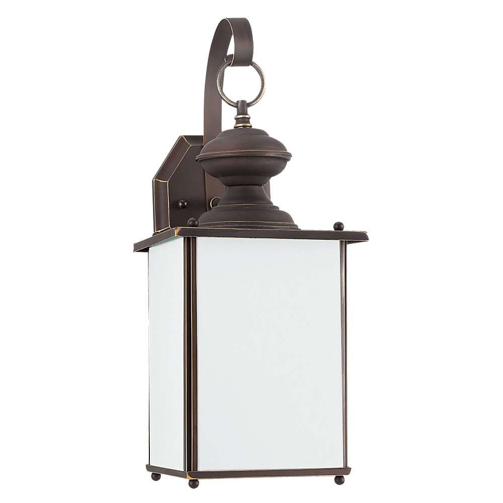 Generation Lighting. - 84158D-71 - One Light Outdoor Wall Lantern - Jamestowne - Antique Bronze