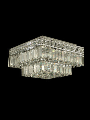 Dale Tiffany - GH90288 - Flush Mount - Flush Mount - Metal, Solid Crystal