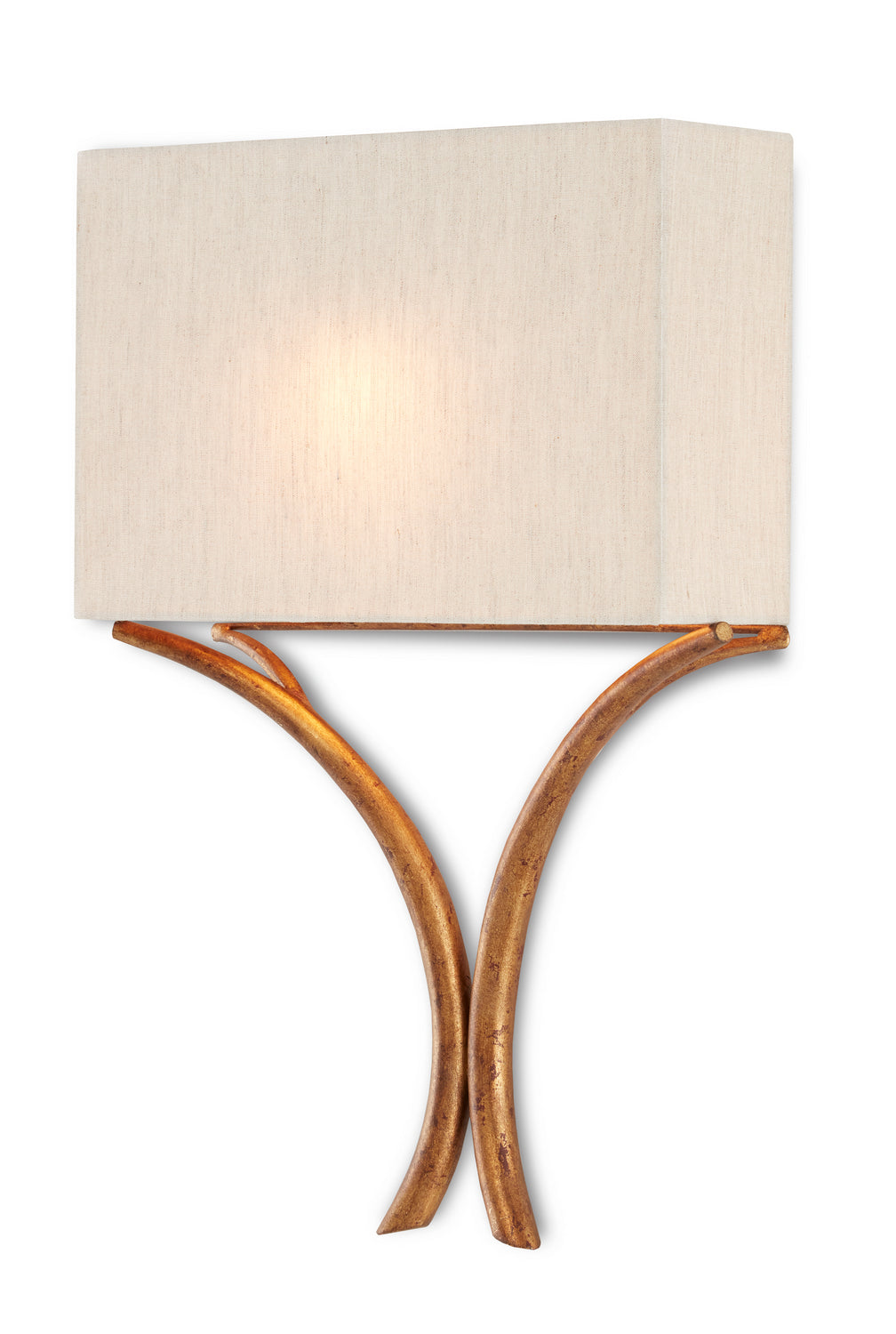 Currey and Company - 5901 - One Light Wall Sconce - Salima Table Lamp - French Gold Leaf