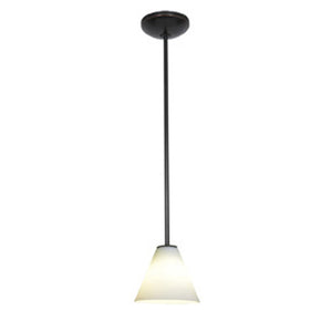 Access - 28004-1R-ORB/WHT - One Light Pendant - Martini - Oil Rubbed Bronze