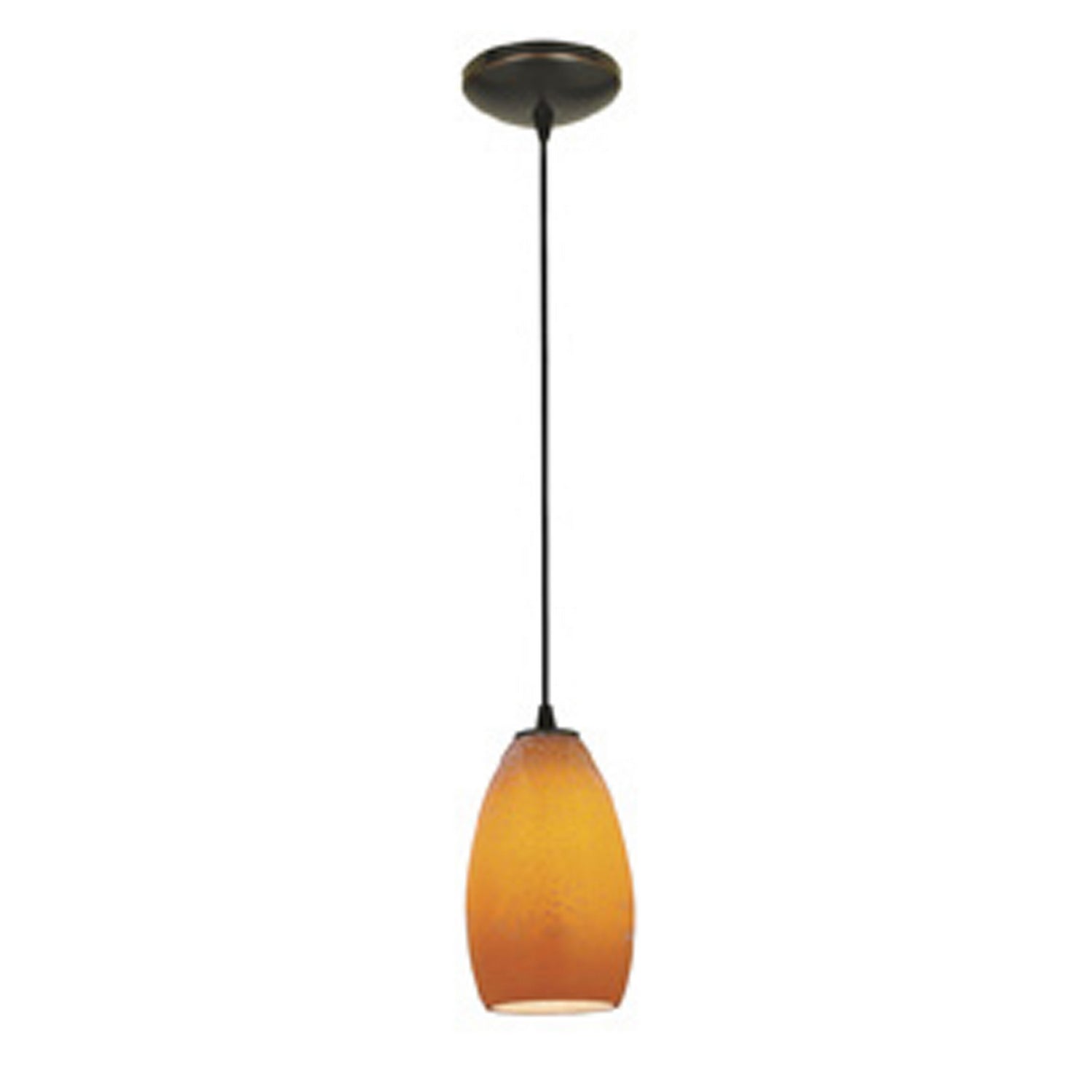 Access - 28012-1C-ORB/MYA - One Light Pendant - Champagne - Oil Rubbed Bronze