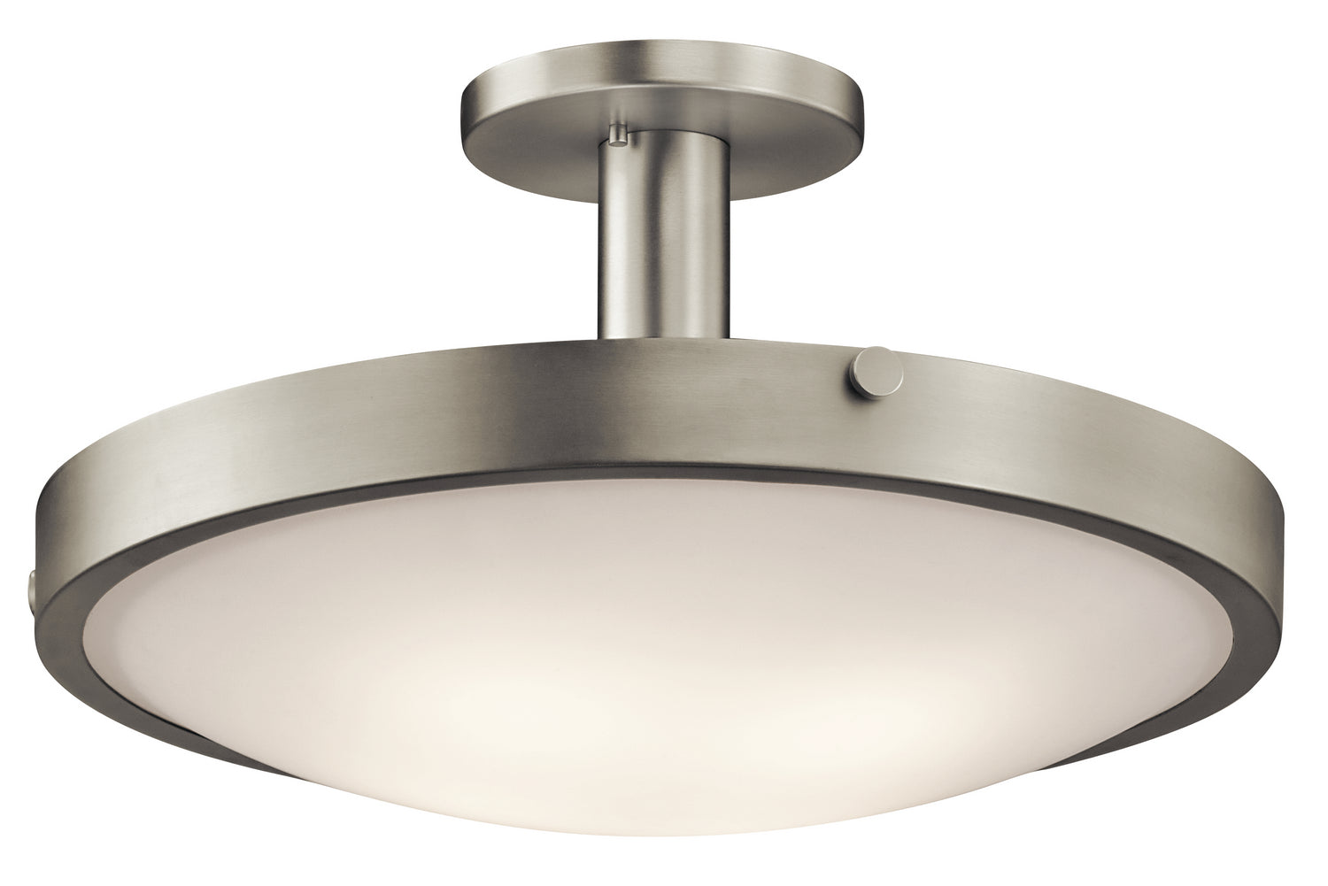 Kichler - 42246NI - Four Light Semi Flush Mount - Lytham - Brushed Nickel