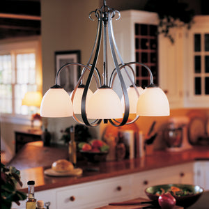 Hubbardton Forge - 101445-SKT-20-GG0001 - Five Light Chandelier - Sweeping Taper - Natural Iron