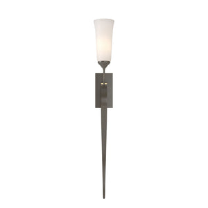 Hubbardton Forge - 204529-SKT-07-GG0350 - One Light Wall Sconce - Sweeping Taper - Dark Smoke