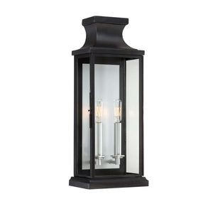 Savoy House - 5-5911-BK - Two Light Wall Lantern - Brooke - Black