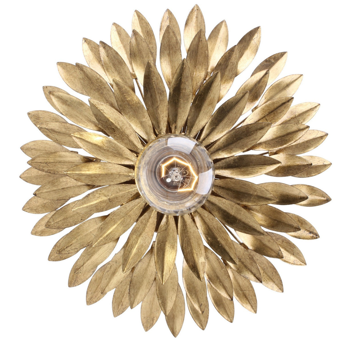 Crystorama - 500-GA - One Light Wall Sconce - Broche - Antique Gold