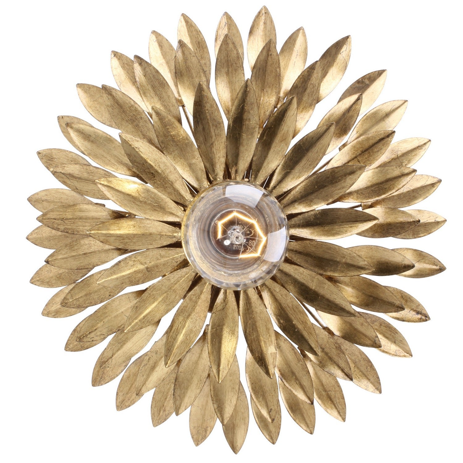 Crystorama - 500-GA - One Light Wall Sconce - Broche - Antique Gold