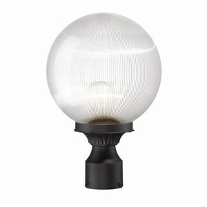 Acclaim Lighting - 5267BK/CL - One Light Post Mount - Havana - Matte Black