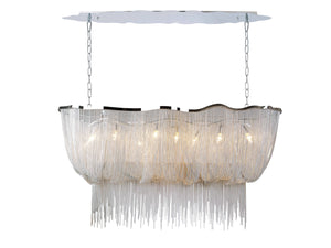 Avenue Lighting - HF1401-CH - Six Light Chandelier - Mullholand Dr. - Polish Chrome Jewelry Chain