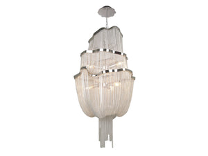 Avenue Lighting - HF1402-CH - Six Light Chandelier - Mullholand Dr. - Polish Chrome Jewelry Chain