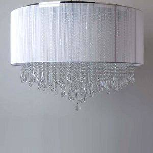 Avenue Lighting - HF1500-WHT - LED Dual Sconce - Beverly Dr. - White Silk String