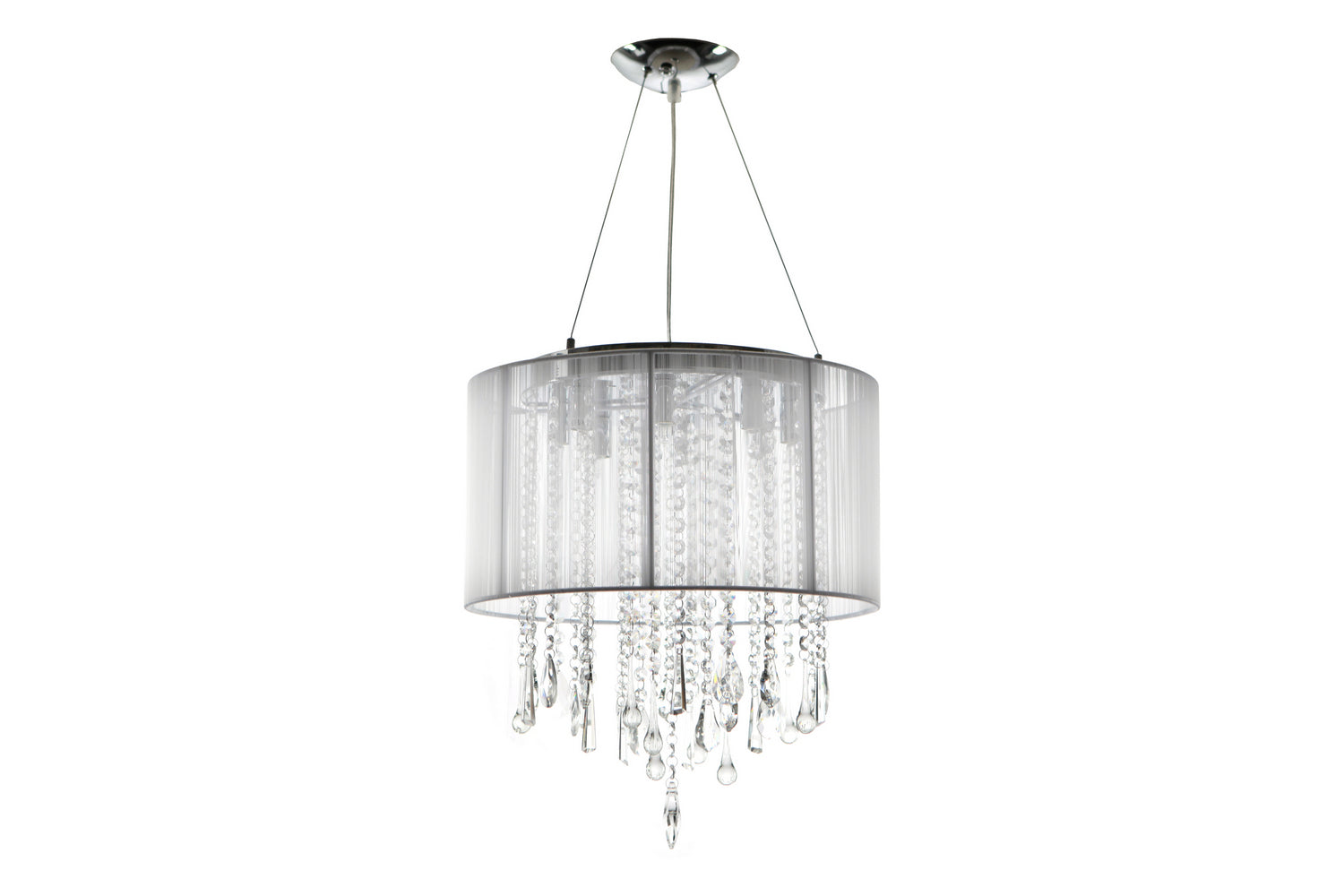 Avenue Lighting - HF1501-WHT - LED Dual Sconce - Beverly Dr. - White Silk String