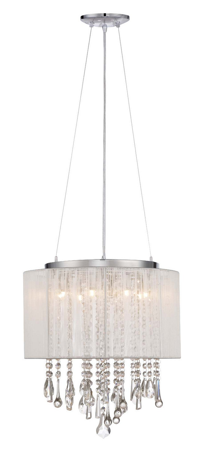 Avenue Lighting - HF1501-WHT - LED Dual Sconce - Beverly Dr. - White Silk String